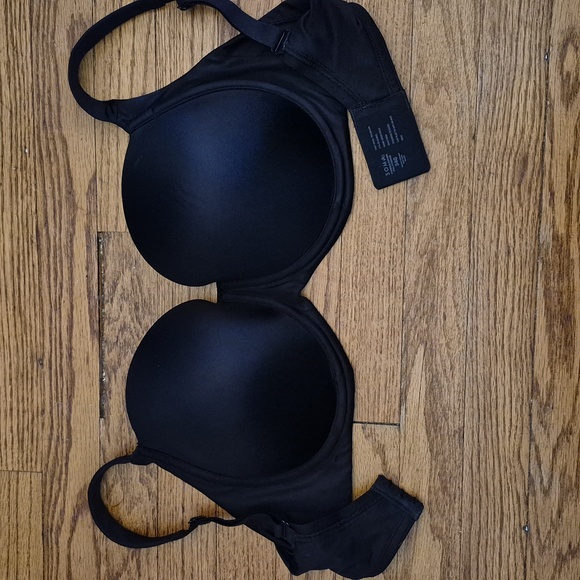 Soma stunning support smooth full coverage underwire black bra 34G 4D Almost New - Picture 1 of 6